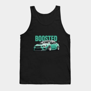 Subaru Impreza WRX STI Car Art - Widebody Modified Boosted JDM Car Tank Top